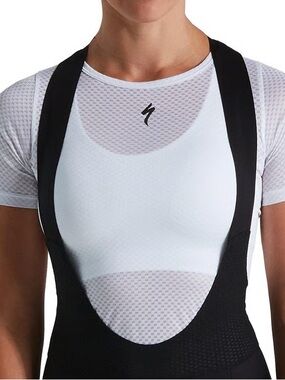 🔥SPECIALIZED Women’s Short Sleeve Base Layer WHITE (MEDIUM)